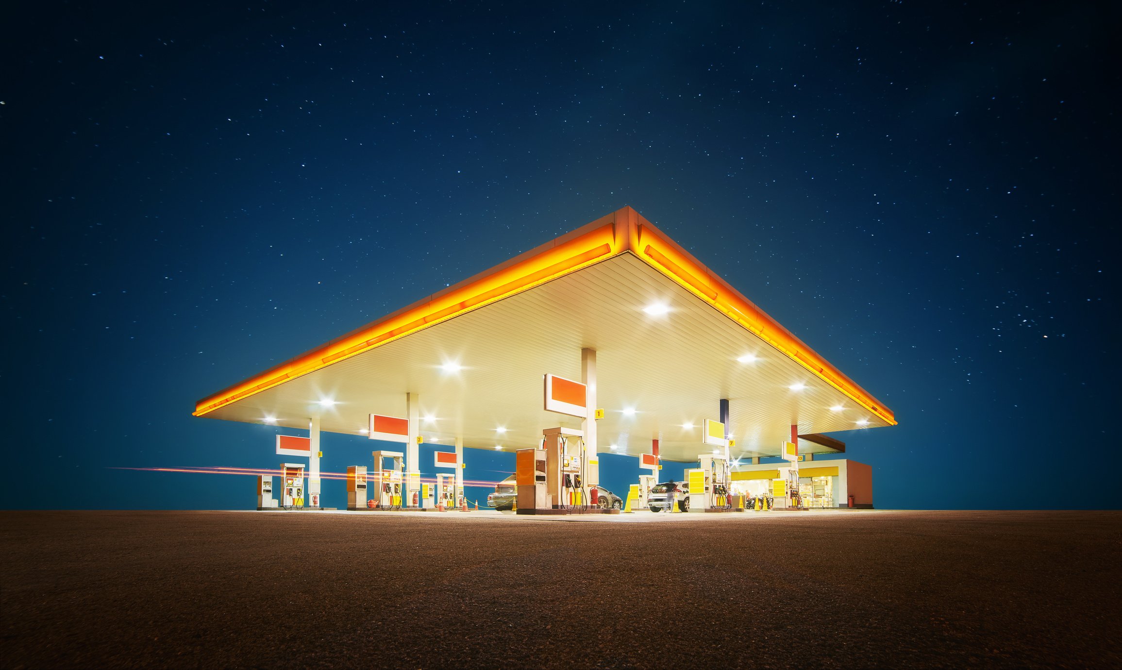 Gas station